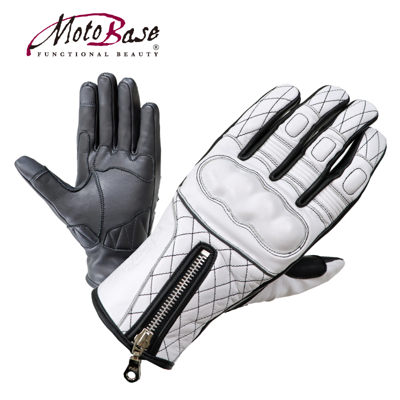 Protection Quilt Leather Glove