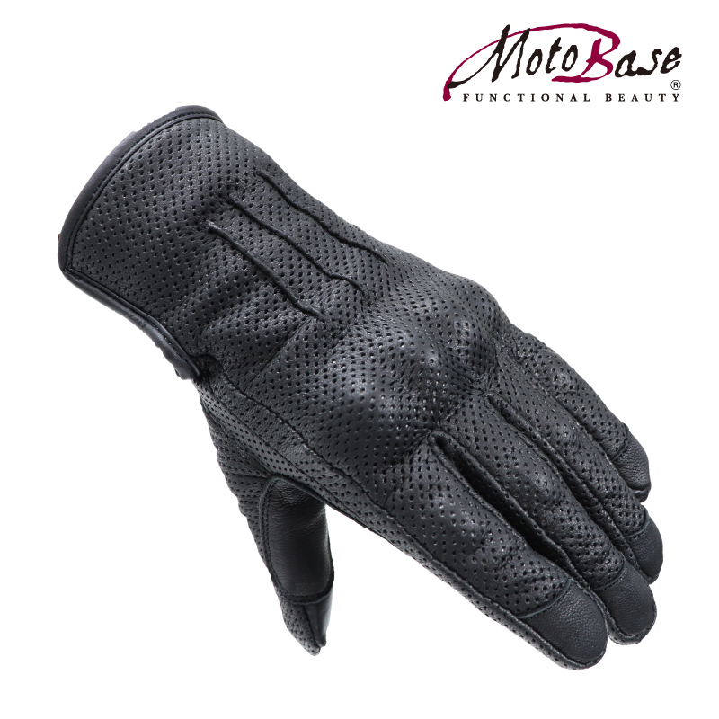Protection Quilt Leather Glove