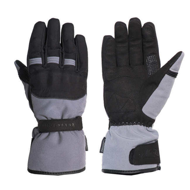 モトベース シンプルライドレザーグローブ MBLG-03